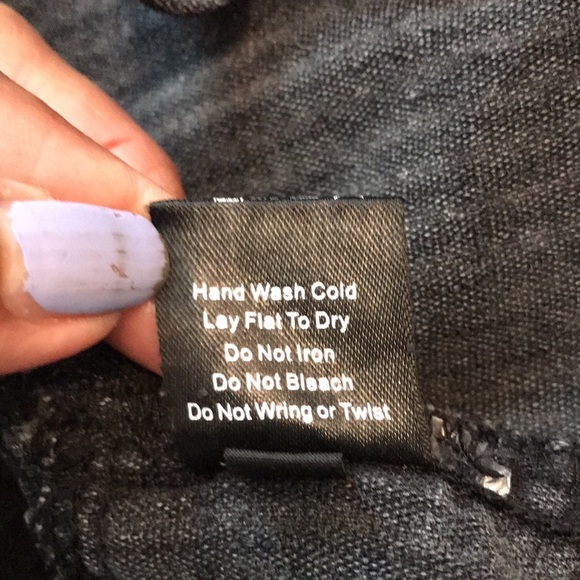 🐲💙 Anthropologie Pol Distressed Button Shacket Jacket - Picture 7 of 12